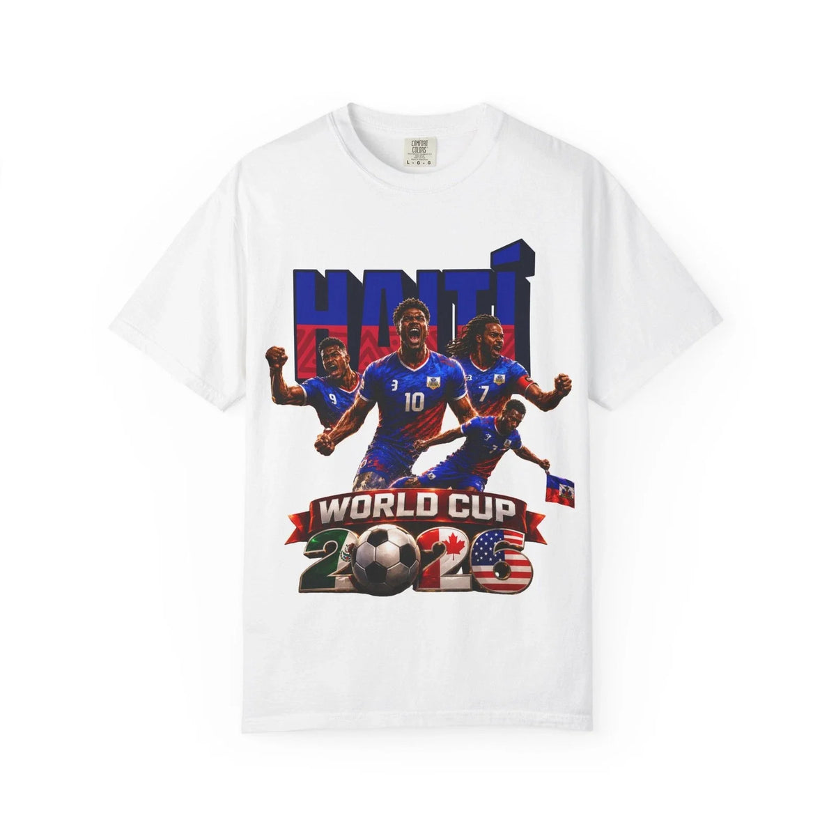Haiti World Cup 2022 Soccer | Haitian Flag Football Shirt Unisex