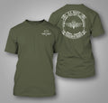 US Navy PR Parachute Rigger - Custom Men's Back and front Tee Unisex