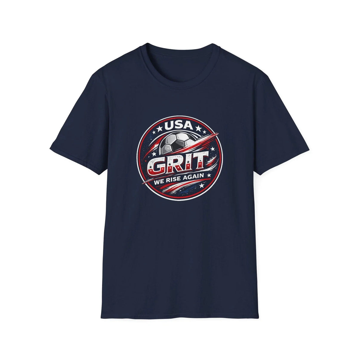 USA Soccer Grit Shirt 2026 World Cup Fan Tee Patriotic Game Day Unisex