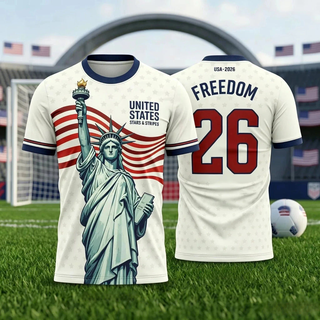 2026 World Cup USA Soccer Jorsey Football Polyester Unisex