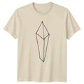Sacred Geometry Simple Minimalist Crystal Geometric Art Crystal Healing Unisex