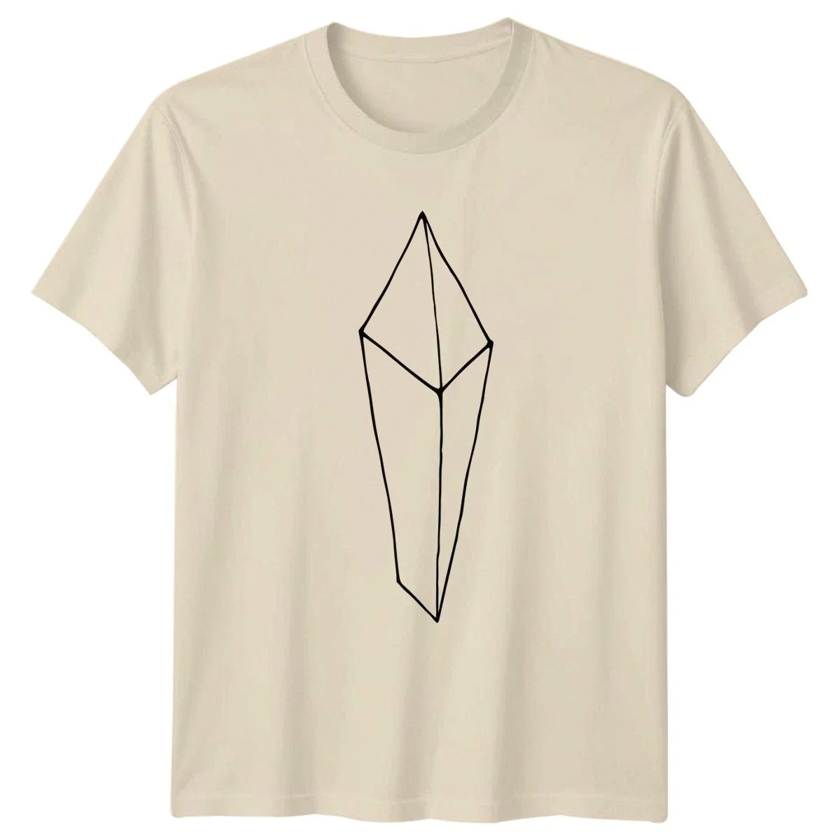 Sacred Geometry Simple Minimalist Crystal Geometric Art Crystal Healing Unisex
