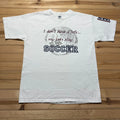 Vintage 90s I Don't Have A Life My Kids Play Soccer Graphic USA - Large Unisex