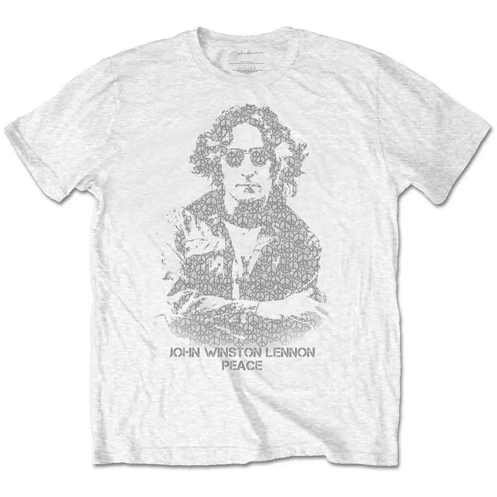 John Lennon Peace White New Unisex