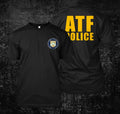 ATF police - Custom Men's Back and front Tee Unisex