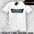 Tee Shirt Matching AJ 5 White Metallic 2026 Match Sneaker Krispy Kicks Unisex