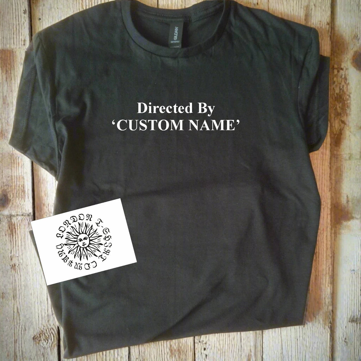 Directed By Shirt, Custom Film Director , Movie Gift, Various Colours Unisex