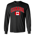 Canada Flag Leaf Soccer Season Football Long Sleeve Canadian Flag Shirt Unisex