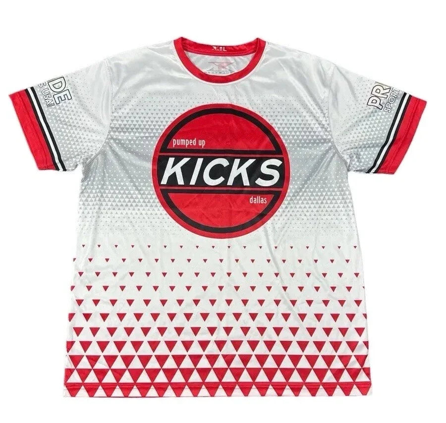 Pride Sports Pumped Up Kicks Dallas Jersey Shirt Soccer XL Unisex