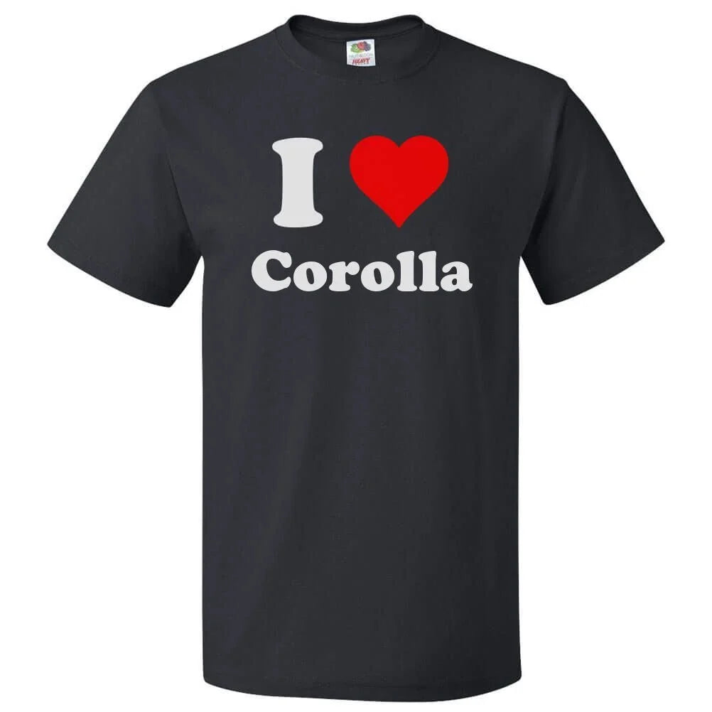 I Heart Corolla - I Love Corolla Tee Unisex