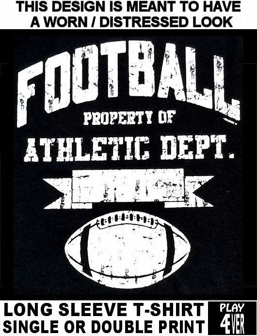 FOOTBALL PIGSKIN GAME SPORTS GRIDIRON RUGBY PLAYER TEAM WS241 Unisex