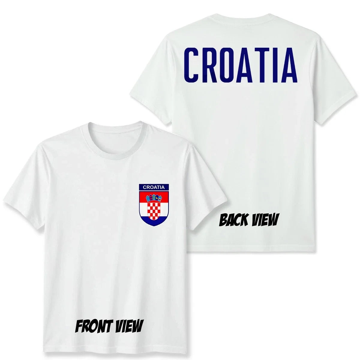 Croatia Football Unisex Kids Country Pride Soccer Tee #WC Unisex