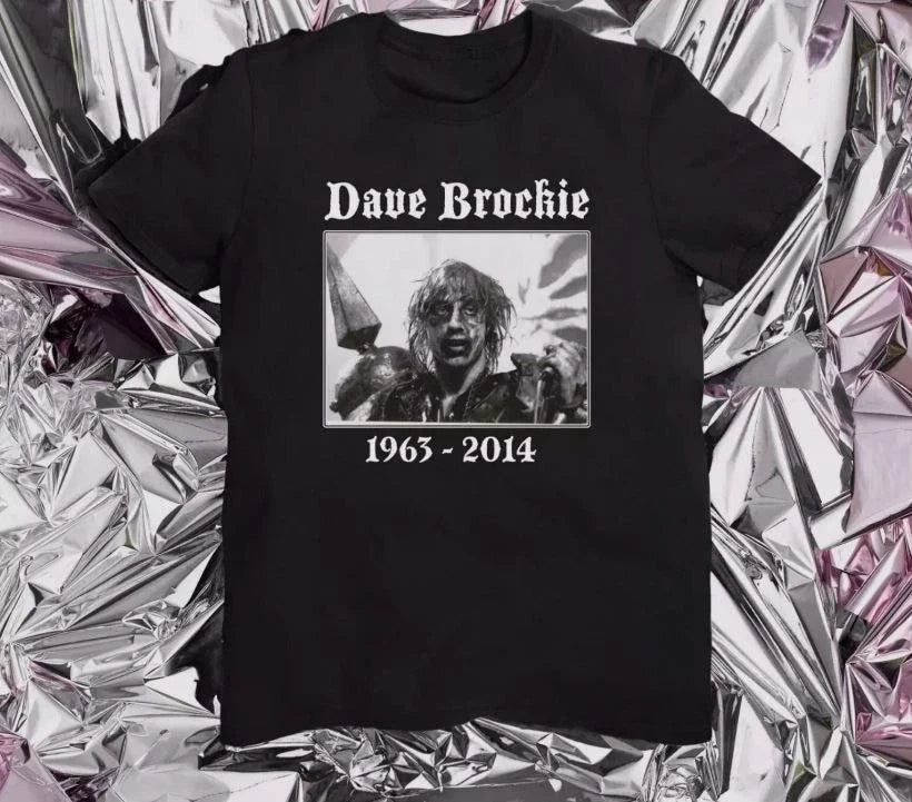 Dave Brockie GWAR Shirt Cotton Black Gift Fans All Size S-5XL Unisex Unisex