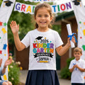 Kindergarten Graduate 2026 T Shirt, Custom Name School Graduation Gift Unisex