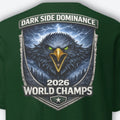 Seahawks Shirt DARK SIDE DOMINANCE 2026 Champs BACK PRINT Seattle Football Tee Unisex