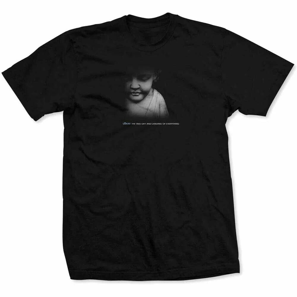 Official Elbow The Take Off and Landing of Everything Mens Black T Shirt Elbow Unisex