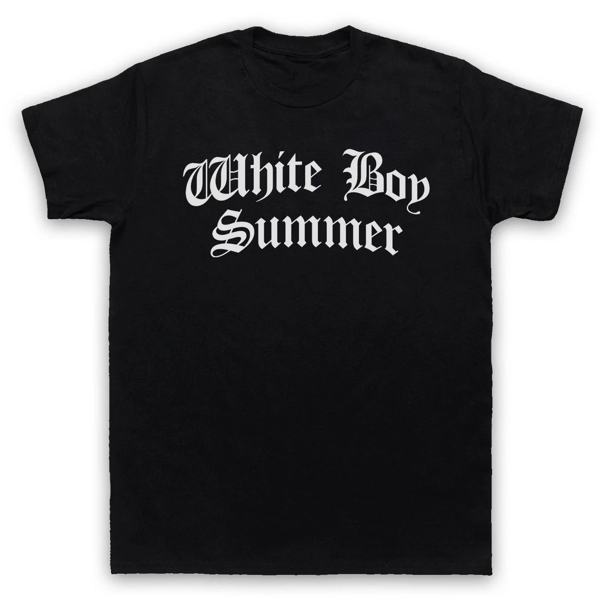 White Boy Summer Hip Hop Rap Funny Slogan All Sizes Cols Unisex