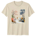 Watercolor Nature Walk In Winter Womens Watercolor Art Nature Unisex