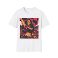 Female Soccer Fan Artwork | Retro Stadium Flag Design Unisex