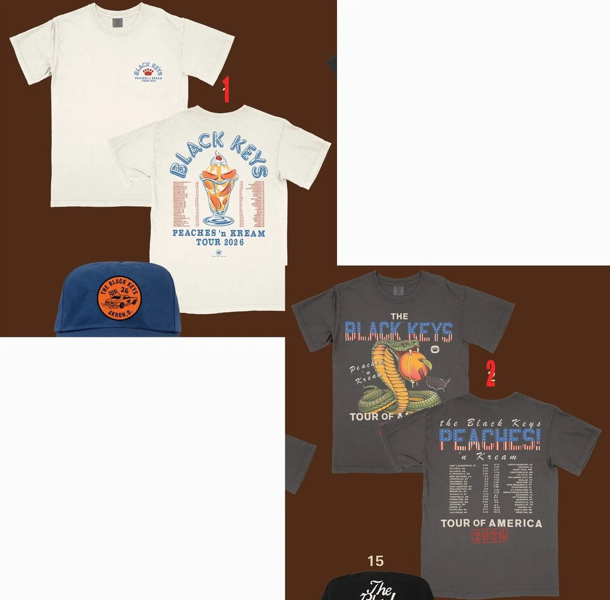 The Black Keys Announce 2026 Tour Reprint Unisex