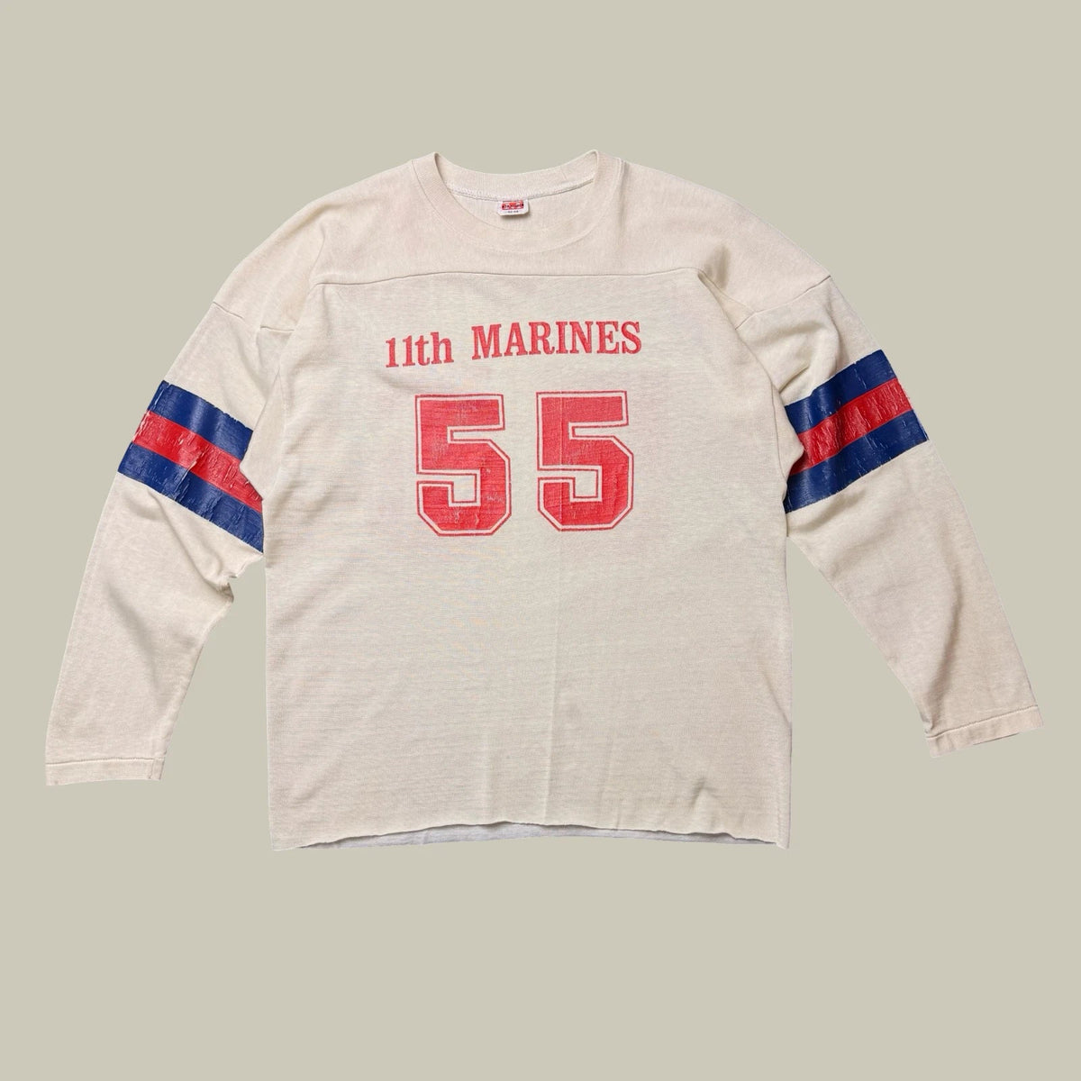 VINTAGE 70s 80s 11TH MARINES FOOTBALL JERSEY – MASON ATHLETIC WEAR Unisex