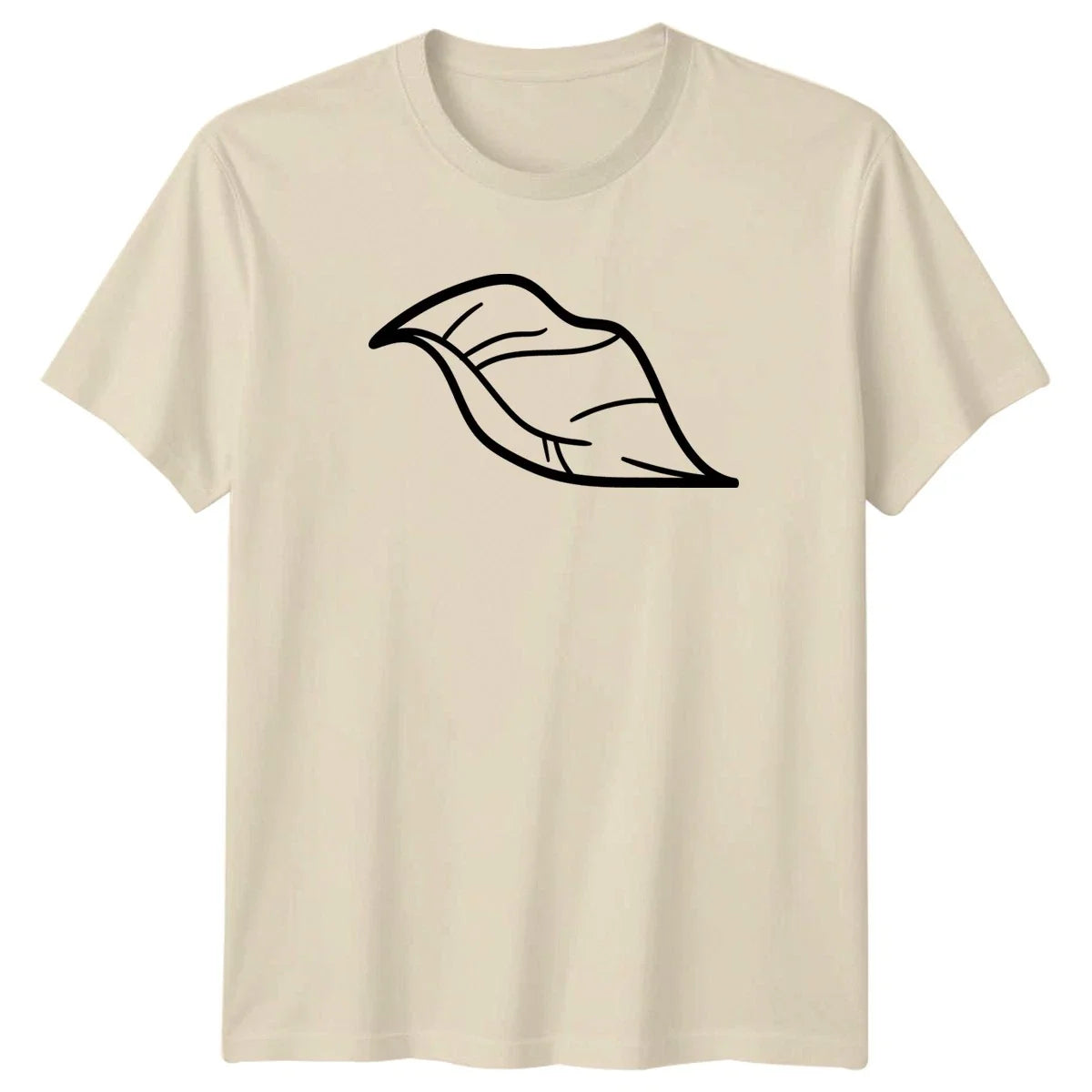 Simple Botanical Leaf Nature Design Botanical Line Art Nature Unisex