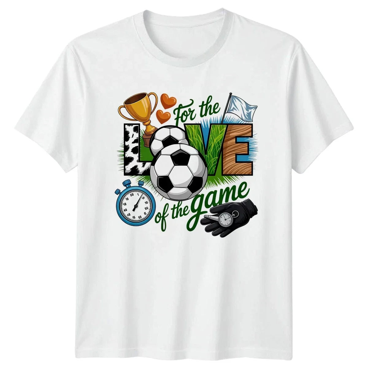 For The Love Of The Soccer Fan Football Birthday Gift For Him And Her Unisex