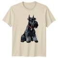 Giant Schnauzer Dog Animals Mens Womens Tee Graphic Unisex Top Unisex