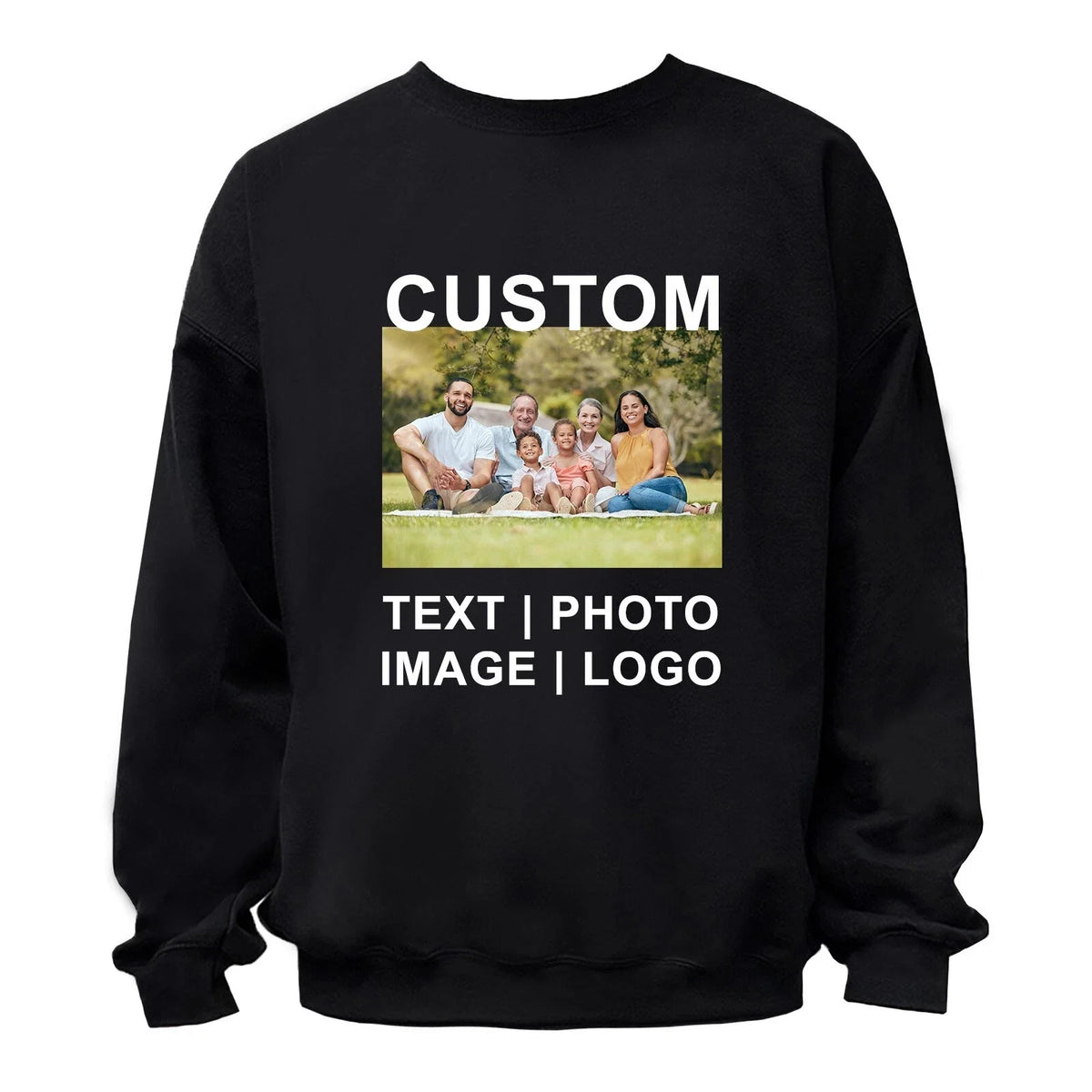 Custom Personalized T Shirt / / Print Your Logo Photo Text Unisex
