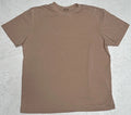 Skims Crew neck T Shirt Men’s Medium Beige Short Sleeve Casual Designer Stylish Unisex