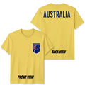Australia Football Unisex Kids Country Pride Soccer Tee #WC Unisex