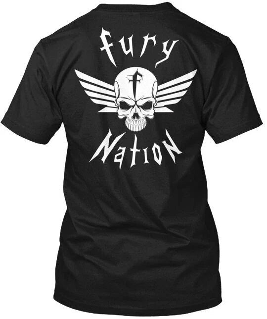 Fury Nation - F Nation Tee Made in the USA Size S to 5XL Unisex