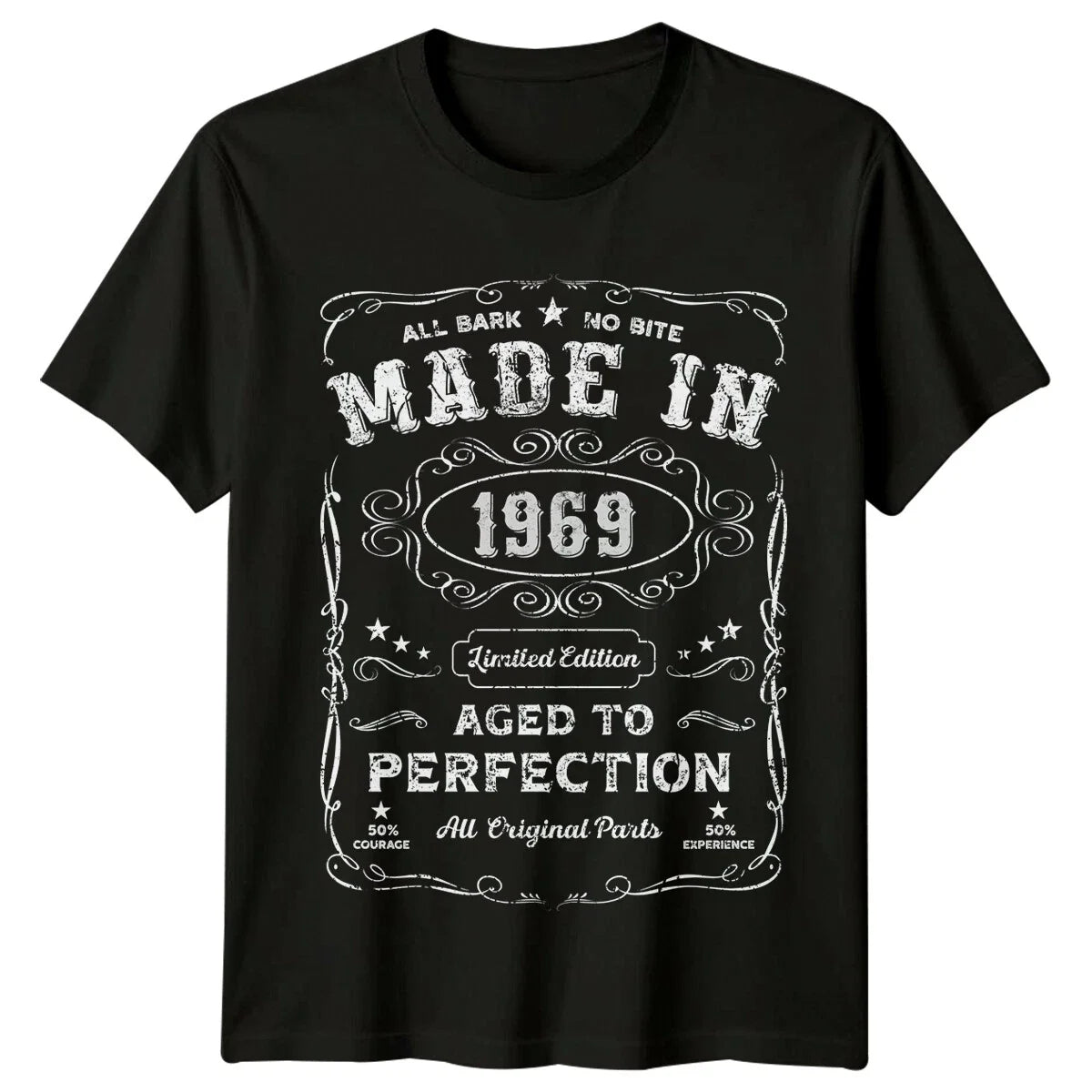 Made In 1969 Mens T Shirt 57th Birthday Gift Vintage fifty-seven Year Old Unisex