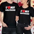 Couples Valentine Day Outfit Ideas Matching I Love My GF/BF s Tee #VD Unisex
