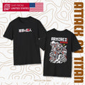 Armored Titan Form Shingeki no Kyojin Anime Tee Unisex