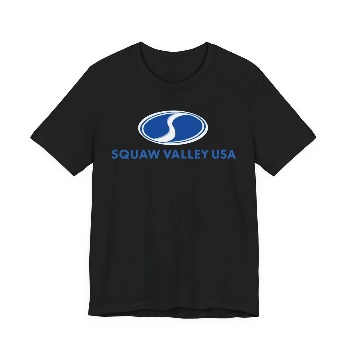 Graphic Squaw Valley Alpine Meadows Ski Resort Logo Unisex USA S–5XL Unisex