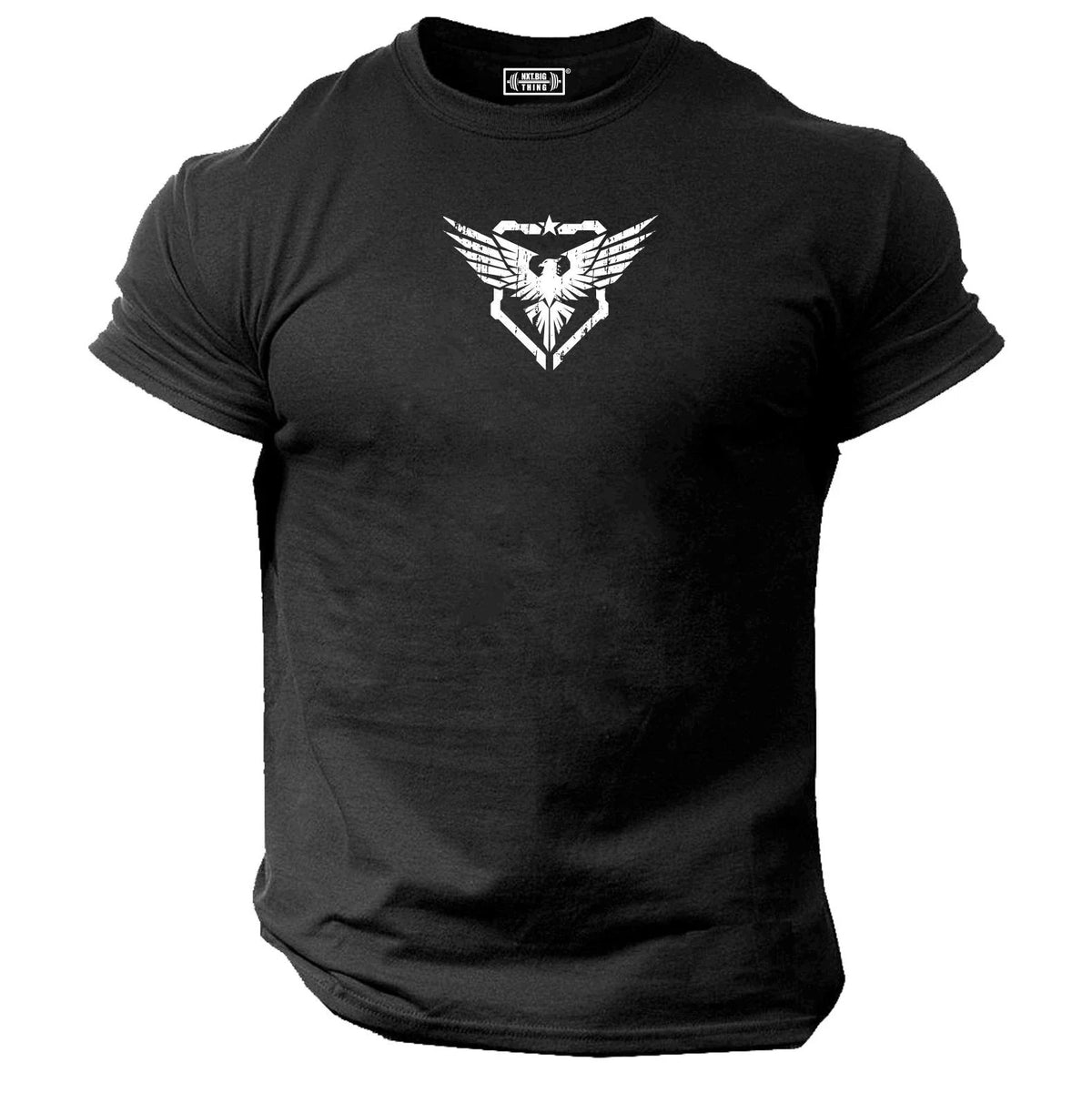 Military Eagle T Shirt Gym Clothing Bodybuilding Training Workout Boxing MMA Top Unisex