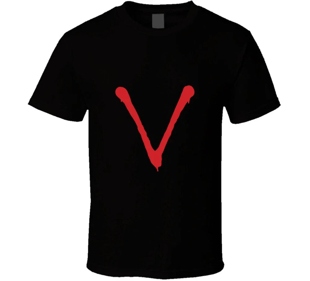 V The Visitor Logo And Apparel T Shirt Unisex