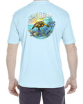 Salt Addiction t Shirt Short Sleeve MicroFiber Turtle 30 Unisex