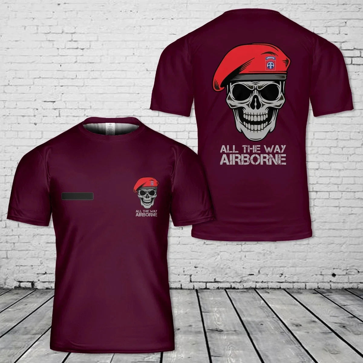 Custom Name US Army 82nd Airborne Division Military AOP Shirt 3D shirt S-5XL Unisex