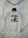 Vintage Frankfurt Fan Merch "Nei Mehr 2 Liga" Logo T Shirt L Unisex
