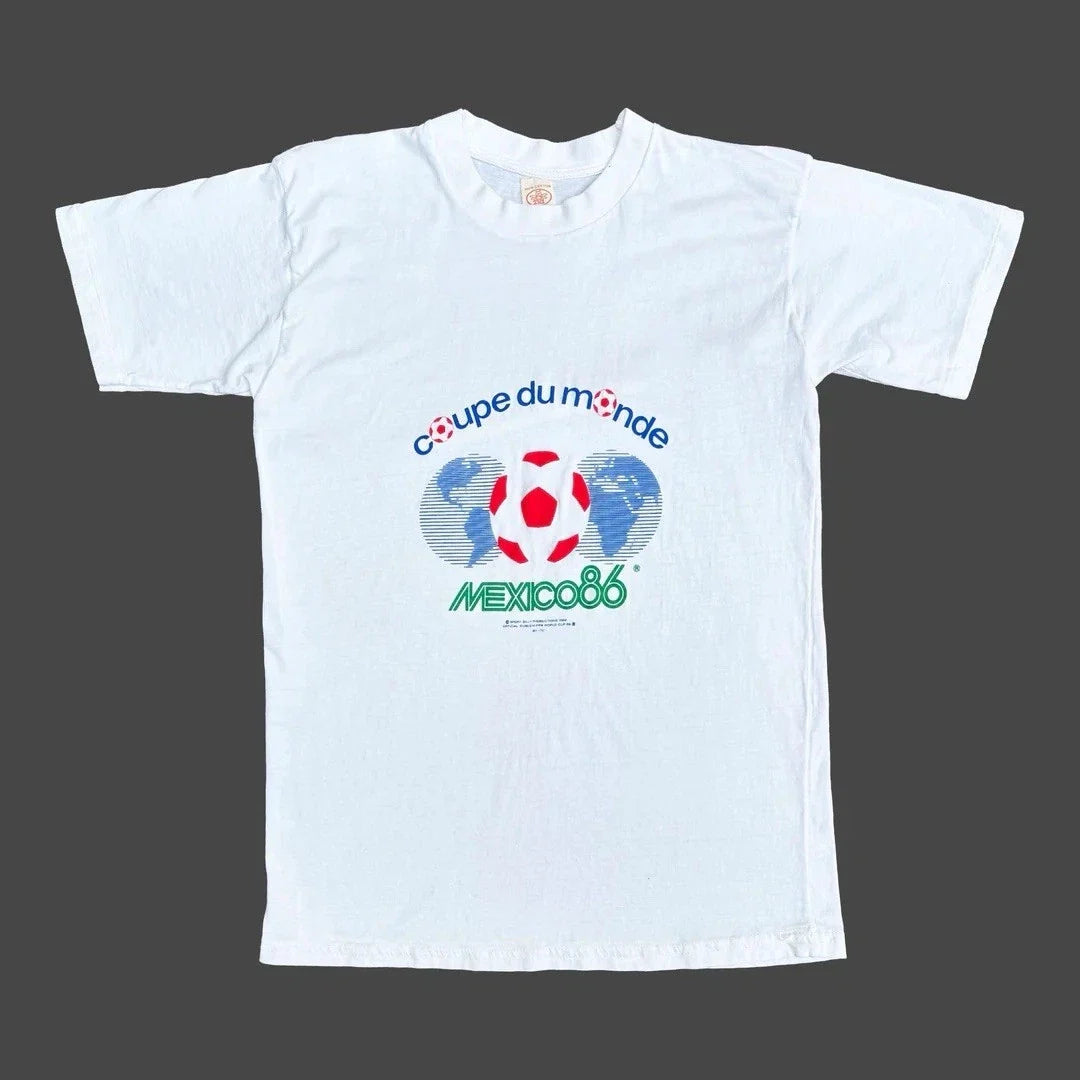 Mexico World Cup 1986 86 80s Vintage Soccer Football Graphic Rare Unisex