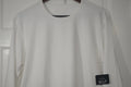 BYLT Premium Basics Men's M Drop Cut Lux Shirt Long Sleeve White New Unisex