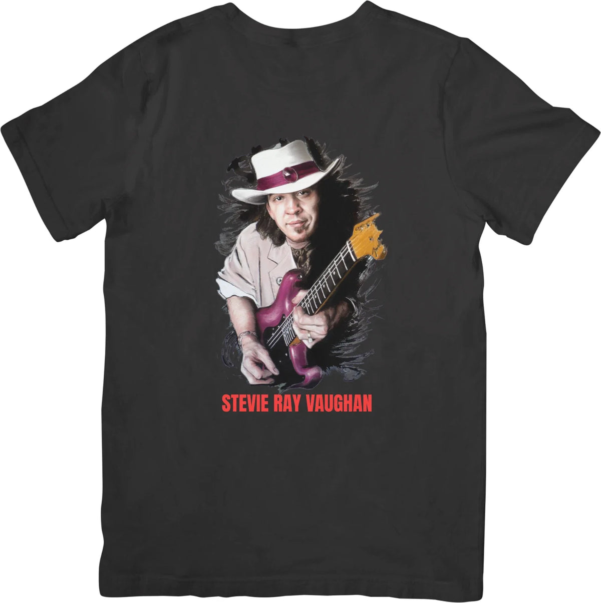 Stevie Ray Vaughan Vintage Retro Fit for Men & Women Quality Cotton s Unisex