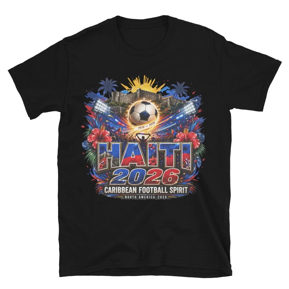 World cup Soccer 2026 Haiti Unisex Haiti Footbal tee Unisex