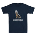 Government Conspiracy Funny Tin Foil Hat Cat Meme Quote Vintage Men's Unisex