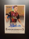 2016-17 Panini Aficionado Endorsements #12 Ignazio Abate AC Milan Autograph /149 Unisex