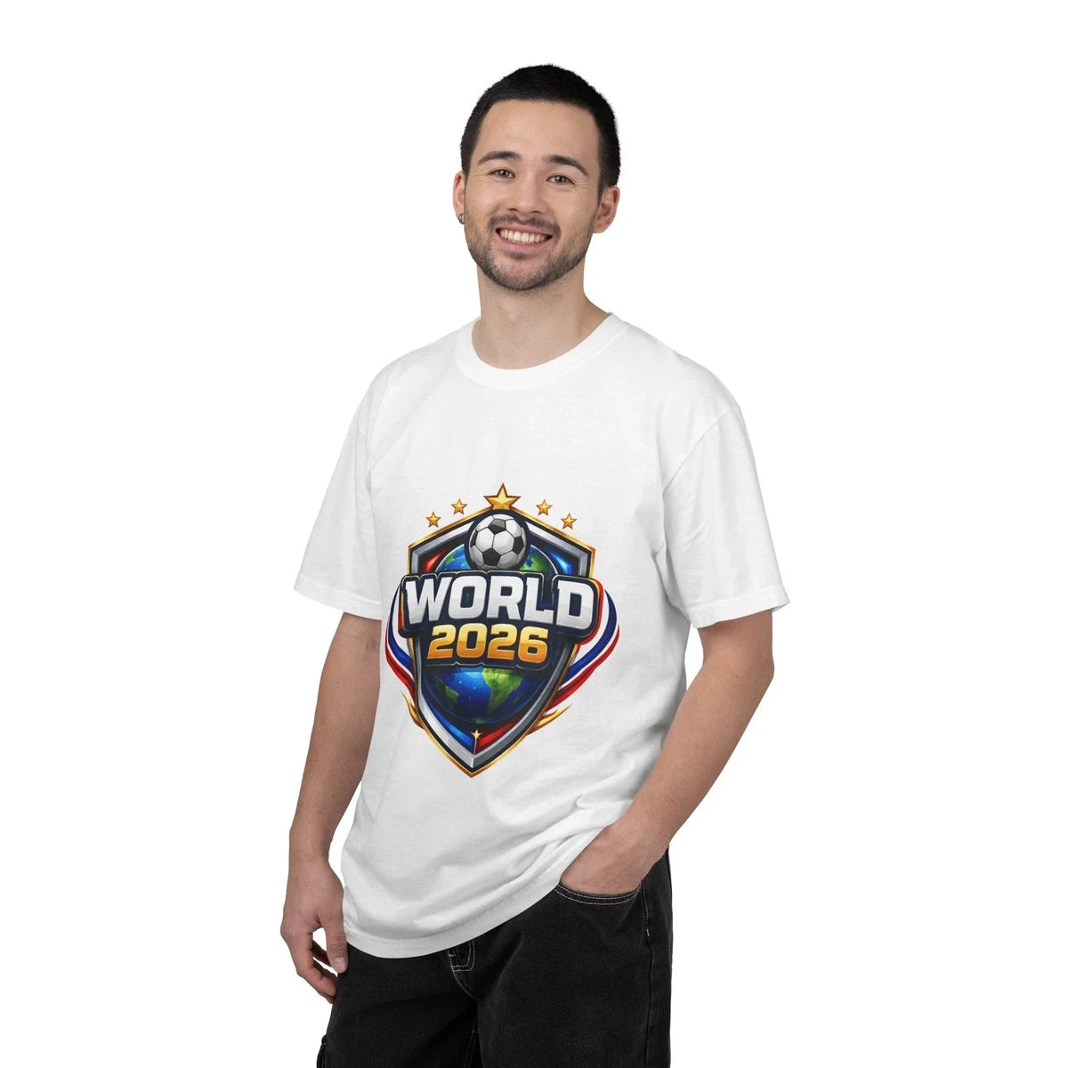 World 2026 Soccer Shield | Football Tournament Tee Unisex