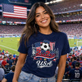 USA 2026 World Cup Soccer Bella Canvas America Football Fan Tee Unisex