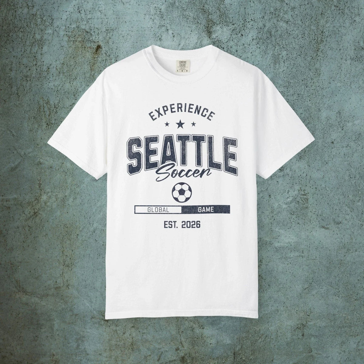 Seattle Soccer 2026 | Stadium Tee for World Cup | Summer Sports Souvenir Unisex